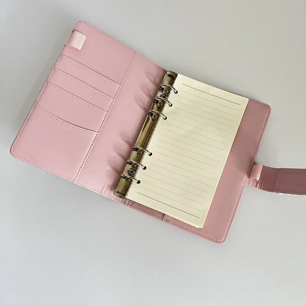 Decoden pink My Melody 3 D sweet piano unofficial journal 3 ring mini binder 5x7